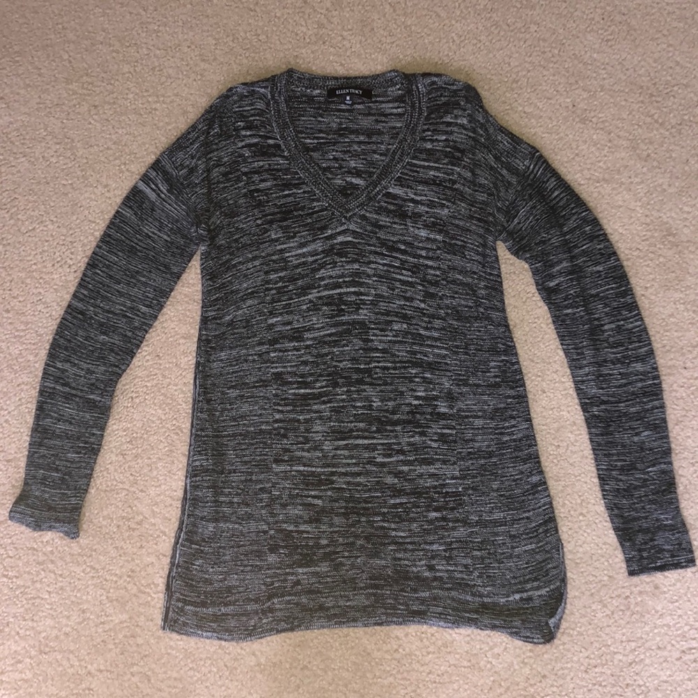 Black and white Ellen Tracy Sweater